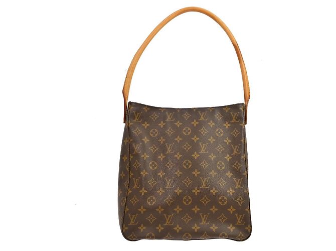Louis Vuitton Monogram Looping Monogram Canvas GM Marrom