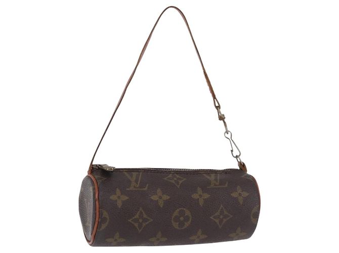Louis Vuitton Papillon Pochette Monogram Canvas Mini Marrone