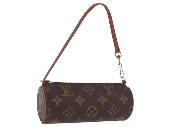 Louis Vuitton Papillon Pochette Monogram Canvas Mini Marrone
