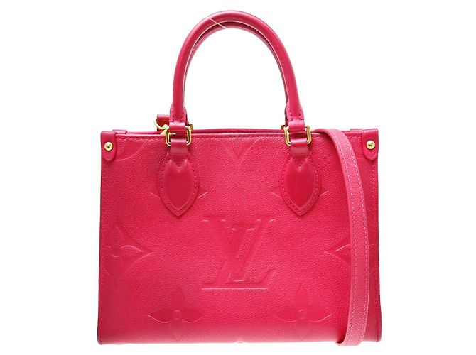 Louis Vuitton OnTheGo Monogram Empreinte PM Pink