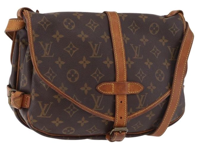 Louis Vuitton Saumur Monogram 30 Brown
