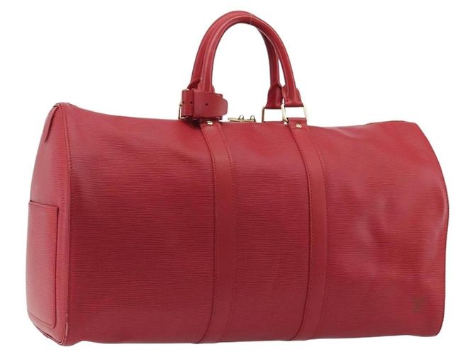 Louis Vuitton Keepall Epi 45 Rouge