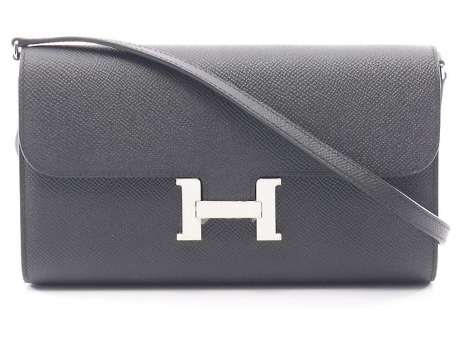 Hermès Borsa a tracolla Hermes Constance Long To Go Nero