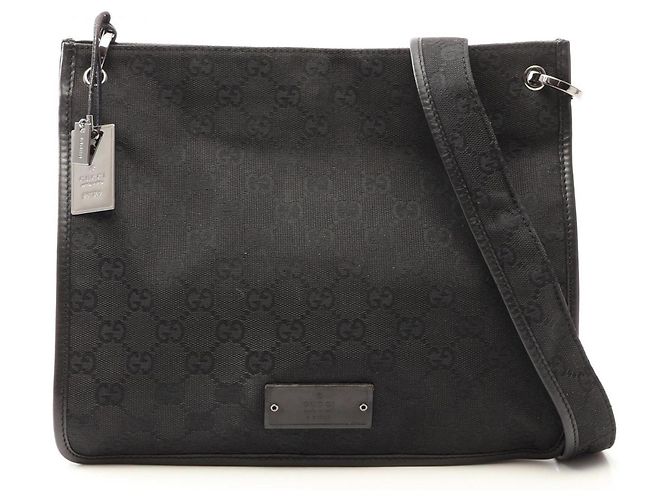 Borsa Gucci GG Canvas Nera Nero