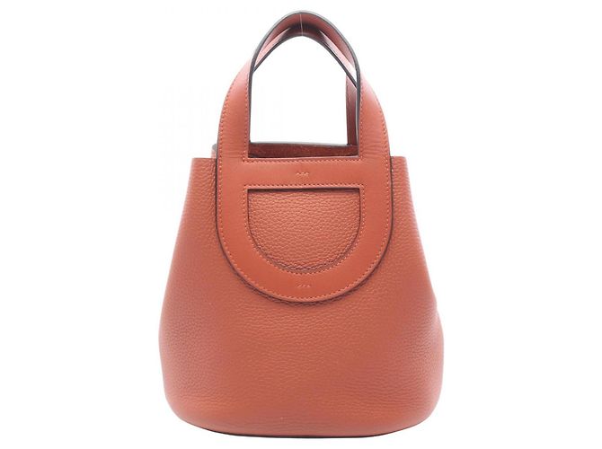 Hermès Bolsa Hermes In the Loop 18 Marrom