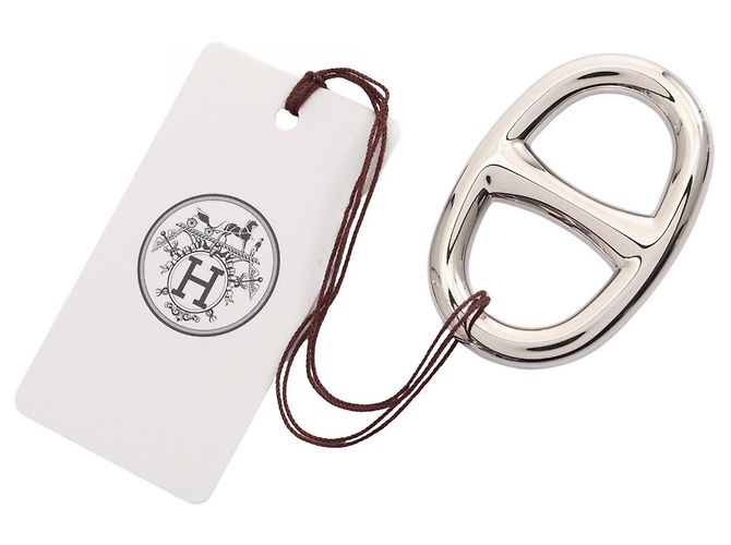 Hermès Schalring Chaine d'Ancre Hermes Silber