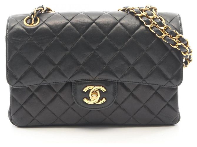 Borsa a Spalla Chanel Matelassé Double-Faced Nero