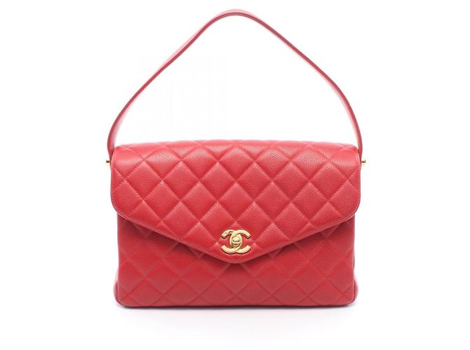 Borsa Matelassé Chanel in rosso
