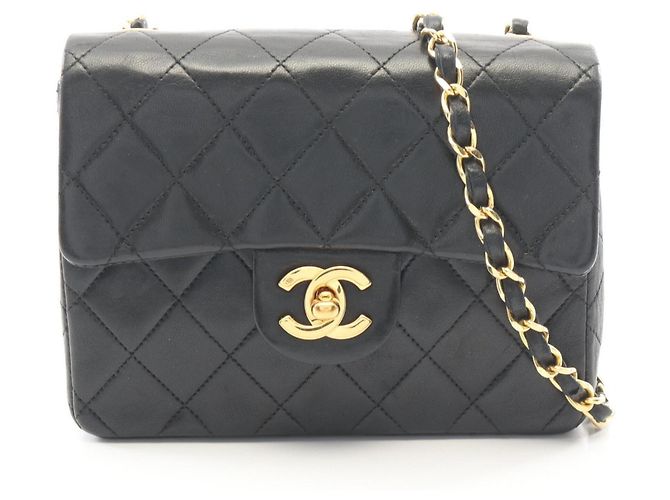 Timeless Borsa Chanel Mini Matelassé Nero