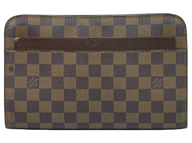 Louis Vuitton Pochette Saint Louis Damier Marron
