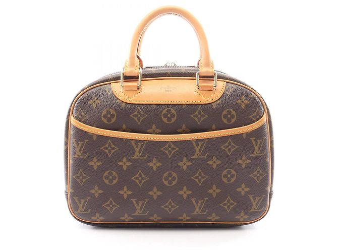 Sac à main Louis Vuitton Trouville Monogram Marron
