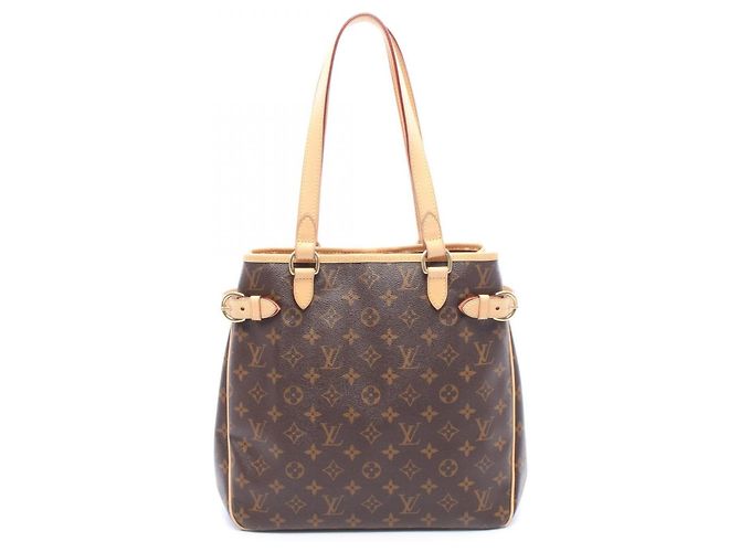 Sac cabas vertical Louis Vuitton Batignolles Marron