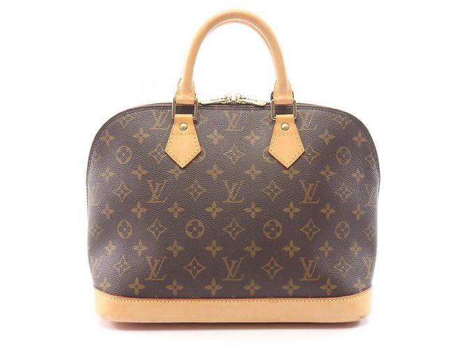 Louis Vuitton Alma PM Monogram Handtasche Braun