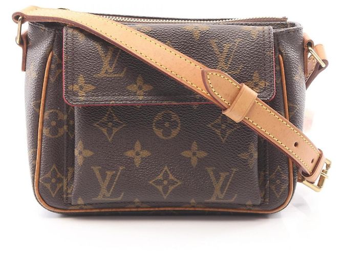 Bolsa de Ombro Louis Vuitton Vivacite PM Marrom