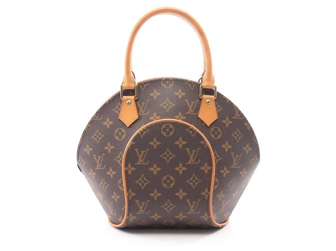 Sac à main Louis Vuitton Ellipse PM Marron