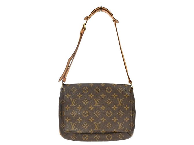 Louis Vuitton Musette Tango Monogram Canvas Marrom