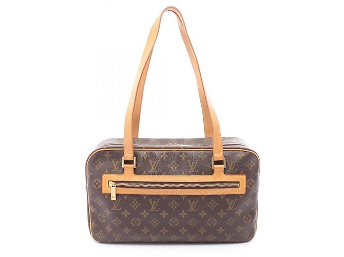 Borsa a Spalla Louis Vuitton Cite GM Marrone