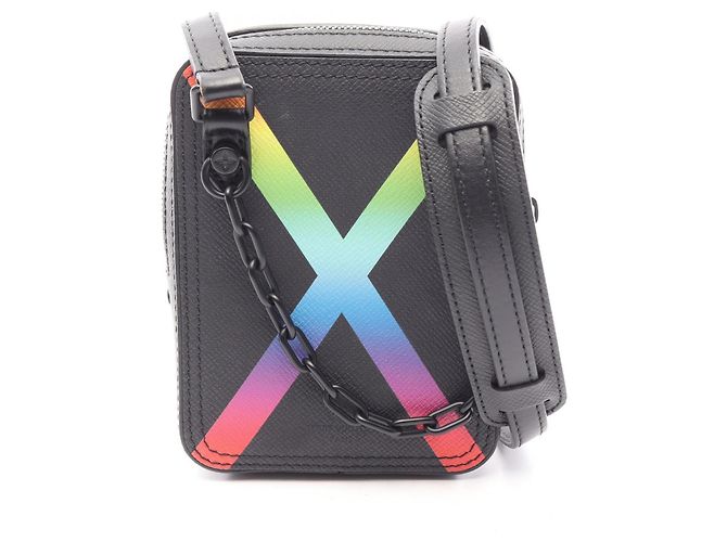 Borsa a tracolla Louis Vuitton Danube Messenger Nero