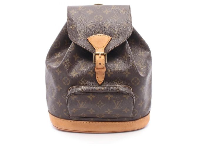 Mochila/Bolsa Louis Vuitton Montsouris MM Marrom