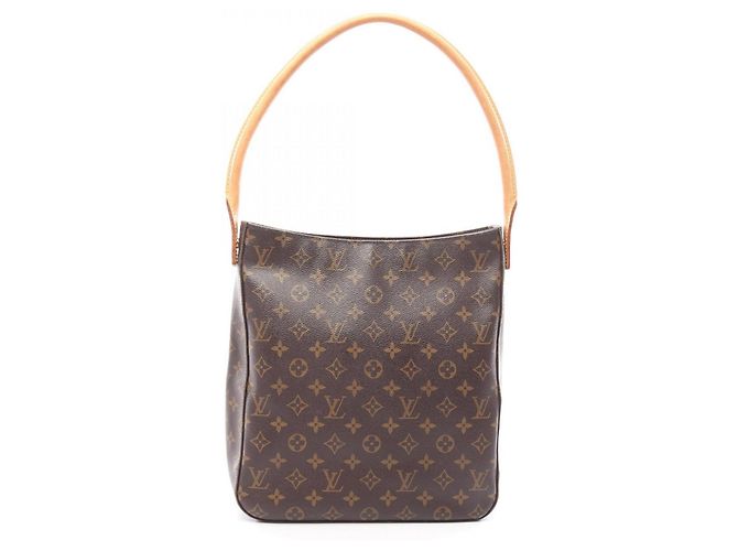 Borsa a Spalla Louis Vuitton Looping GM Marrone