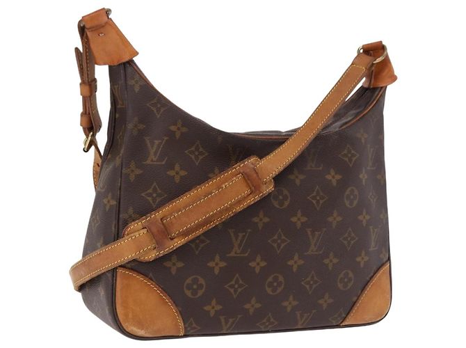 LOUIS VUITTON Bolsa de Ombro Monogram Boulogne M51265 LV Auth bs36148 Monograma