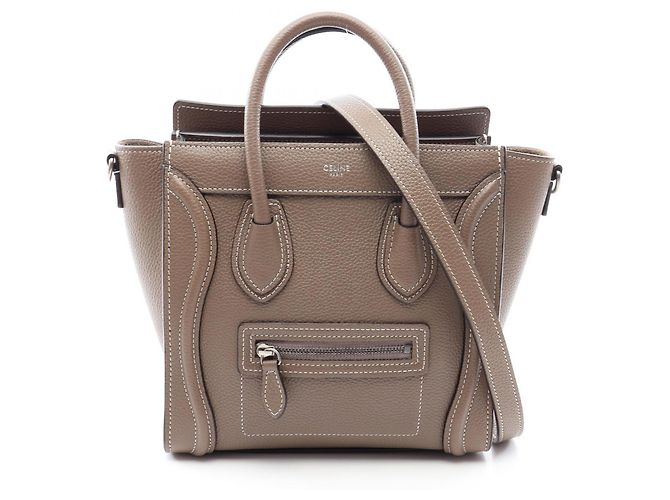 Céline Sac à main 2-Way Celine Luggage Nano Shopper