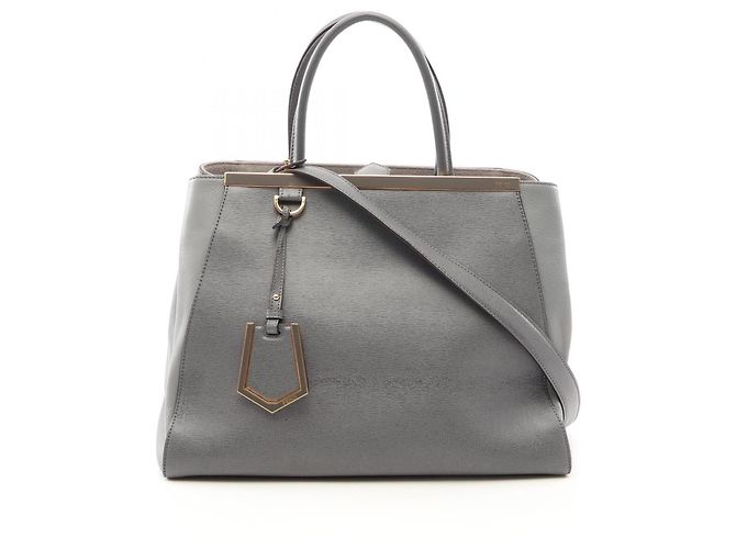 Bolsa 2-Way Fendi 2JOURS Marrom
