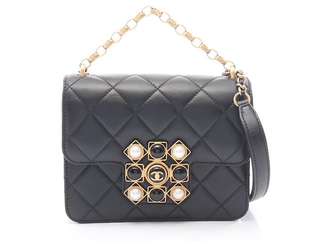 Borsa a tracolla 2-Way Matelassé Chanel Nero