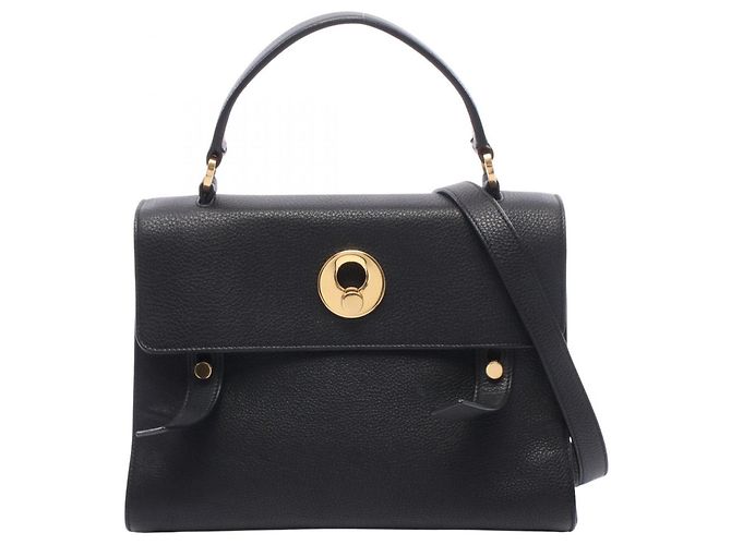 Sac à main 2-way Yves Saint Laurent Paris Muse Two Noir 