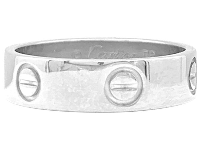 Cartier "Love Classique" Ring, Weißgold.