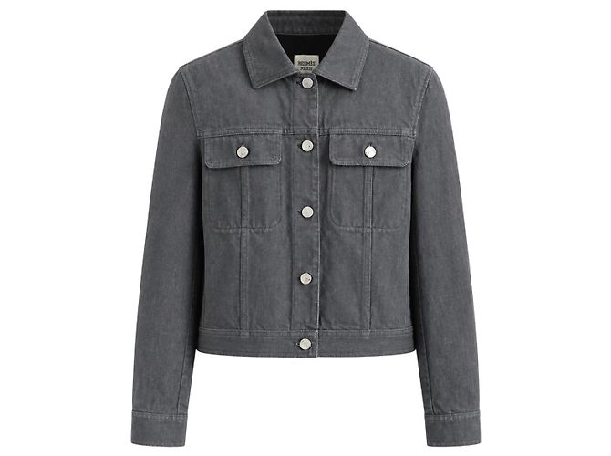 Veste en denim gris Hermès