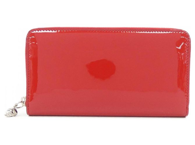 Portefeuille Alexander McQueen Rouge