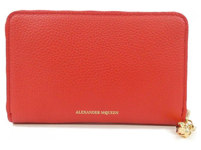 Cartera Alexander McQueen Roja