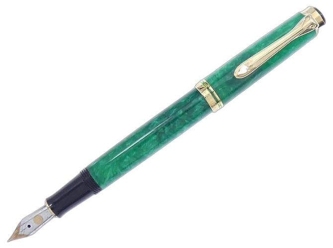 Autre Marque Pelikan Souveran 14K Füllfederhalter Grün