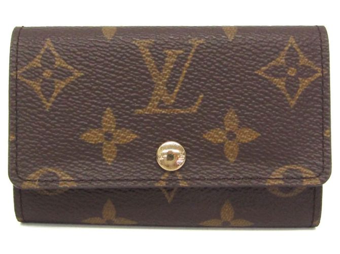 Louis Vuitton Monogram Key Holder Brown