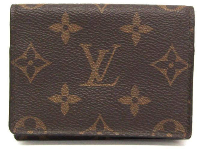 Louis Vuitton Monogram Visitenkartenetui Monogramm