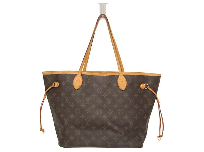 Sac cabas Louis Vuitton Monogram Neverfull MM Marron