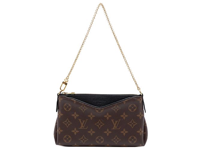 Pochette Louis Vuitton Brown Monogram Pallas