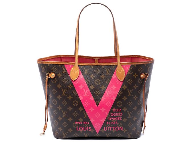Louis Vuitton Marrom Edição Limitada Monogram Grenade V Neverfull MM