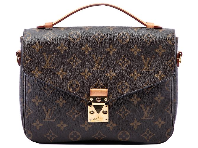 Louis Vuitton Marrone Monogram Pochette Metis