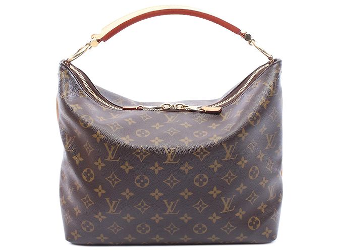Louis Vuitton Marron Monogram Sully PM