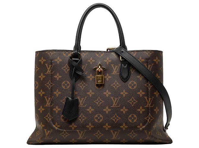 Tote Louis Vuitton Marrón Monogram Flower