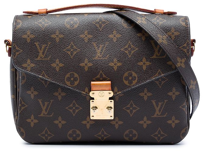 Louis Vuitton Marrom Monogram Pochette Metis