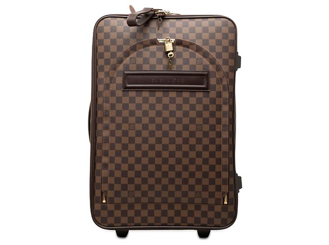 Louis Vuitton Marrom Damier Ebene Pegase Legere 55