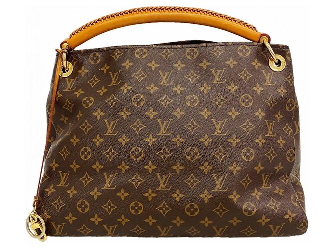 Borsa a Spalla Louis Vuitton Monogram Artsy MM Marrone