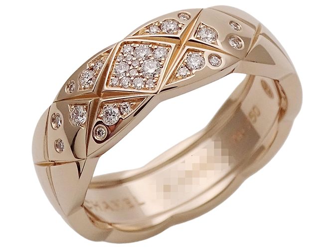 Anillo Chanel Coco Crush en oro rosa Dorado
