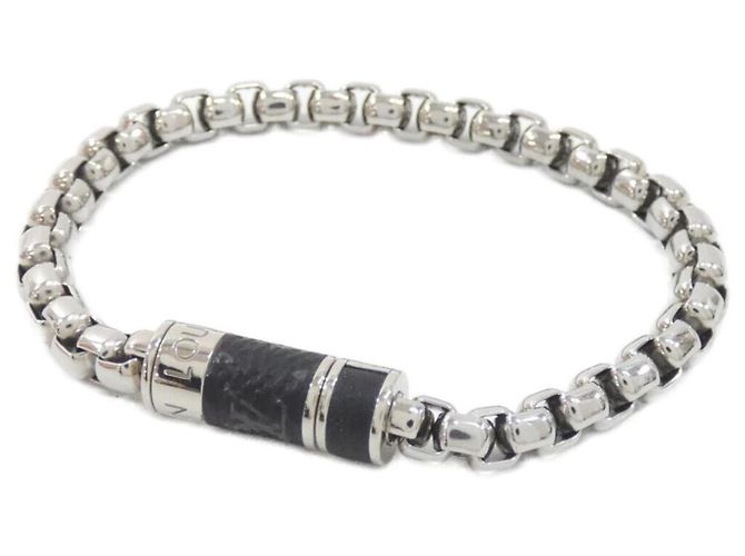 Pulseira Charm Monogram Eclipse Louis Vuitton Preto Monograma
