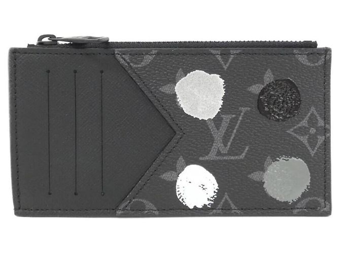 Louis Vuitton Monogram Eclipse Kartenetui Schwarz Monogramm