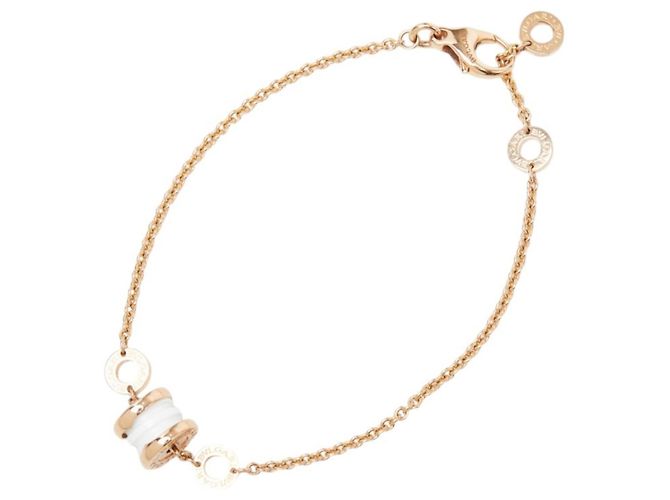 Bulgari Bvlgari B-zero1 Element Armband Weiß Golden