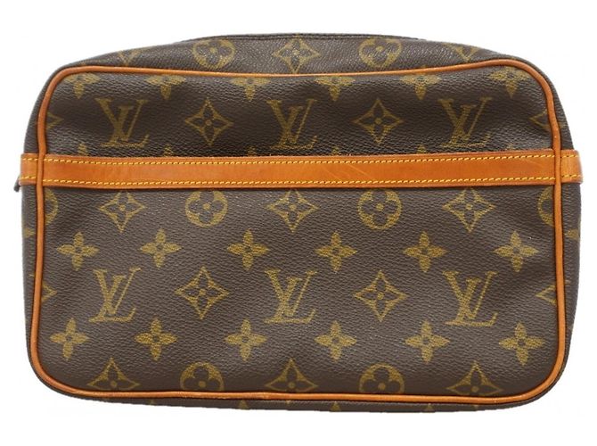 Pochette Louis Vuitton Monogram Compiegne 23 Marron